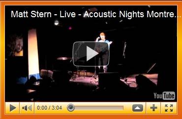 Matt Stern - Nuits Acoustiques 7