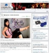 Melina en entrevue -  Midnight Poutine  juillet 2010