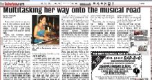 Article sur Melina Soochan et Nuits Acoustiques dans le Suburban, 2010-09-22